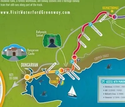 The Cowshed On The Greenway Semesterbostad Dungarvan (Waterford)